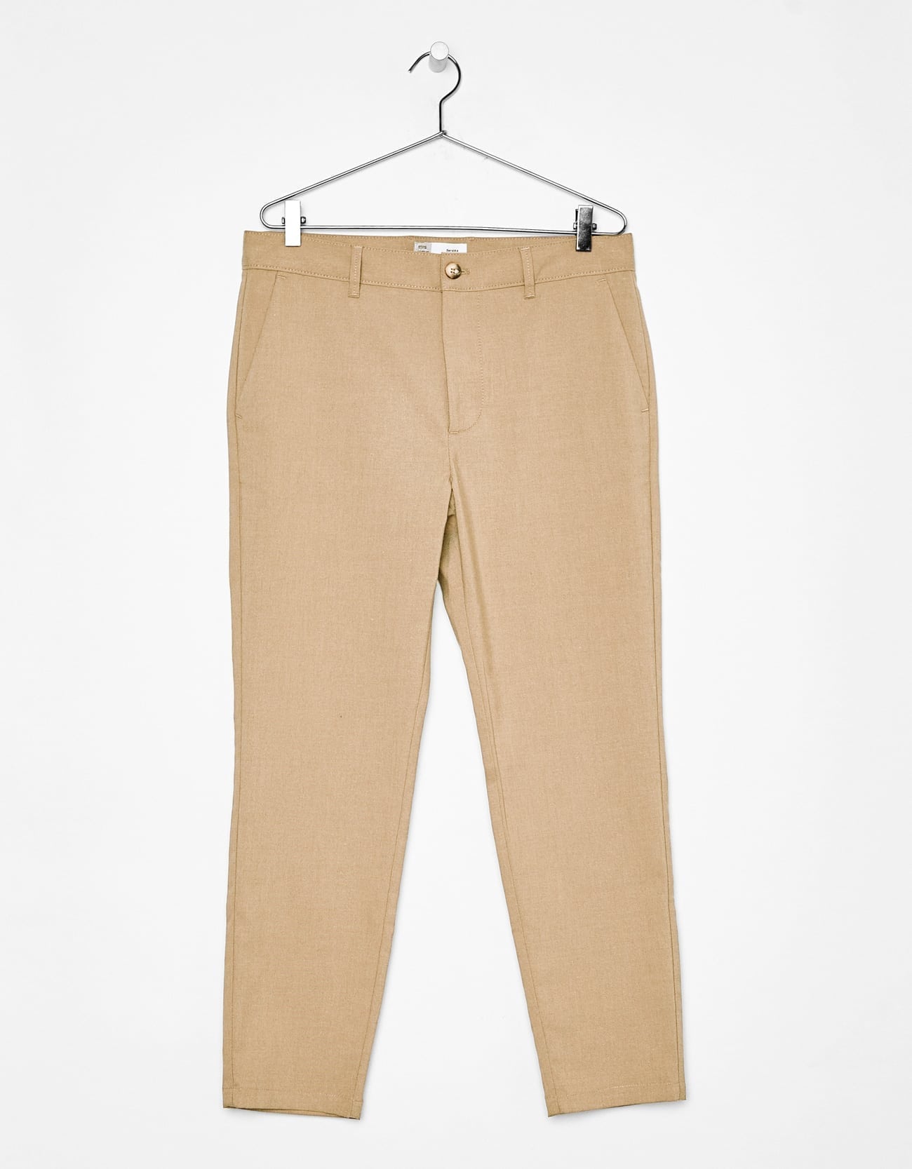 Slim Fit Cropped Pants - Image 4