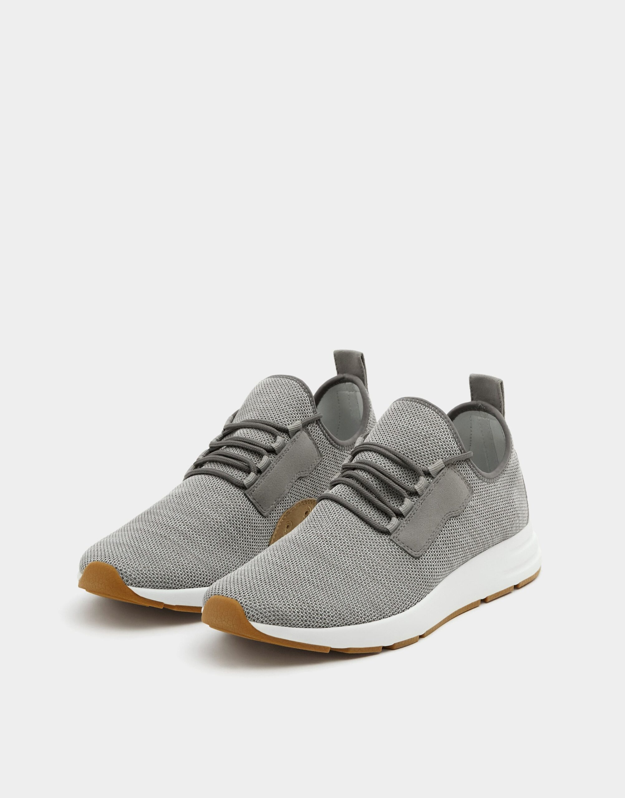 Grey mesh sock sneakers - Image 2