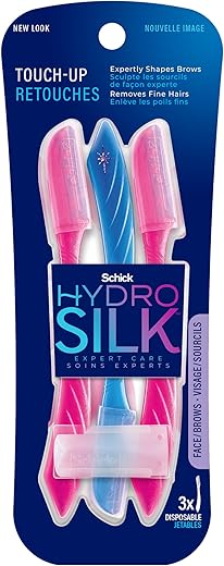 Schick Hydro Silk Touch-Up Dermaplaning Tool — Peach Fuzz Gone in Seconds