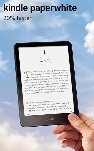 Amazon Kindle Paperwhite 16GB Waterproof Travel E-Reader