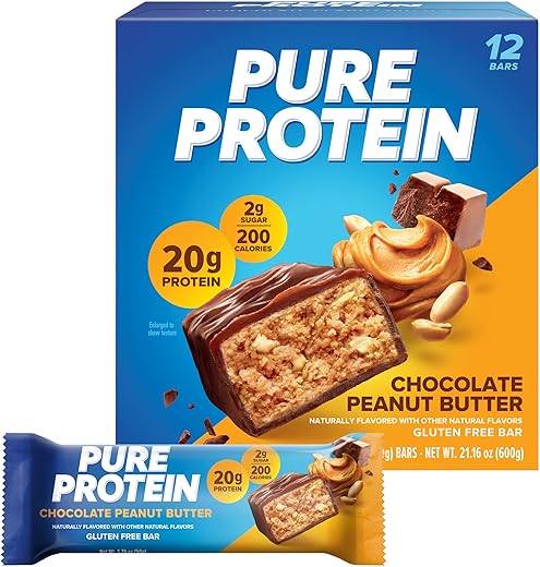 Pure Protein Chocolate Peanut Butter Bars