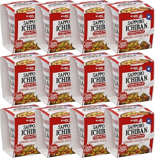 Sapporo Ichiban Soy Sauce Ramen 12-Pack