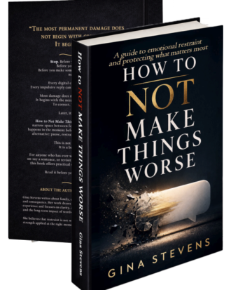 How to NOT Make Things Worse