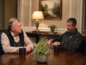 robert herget with friend