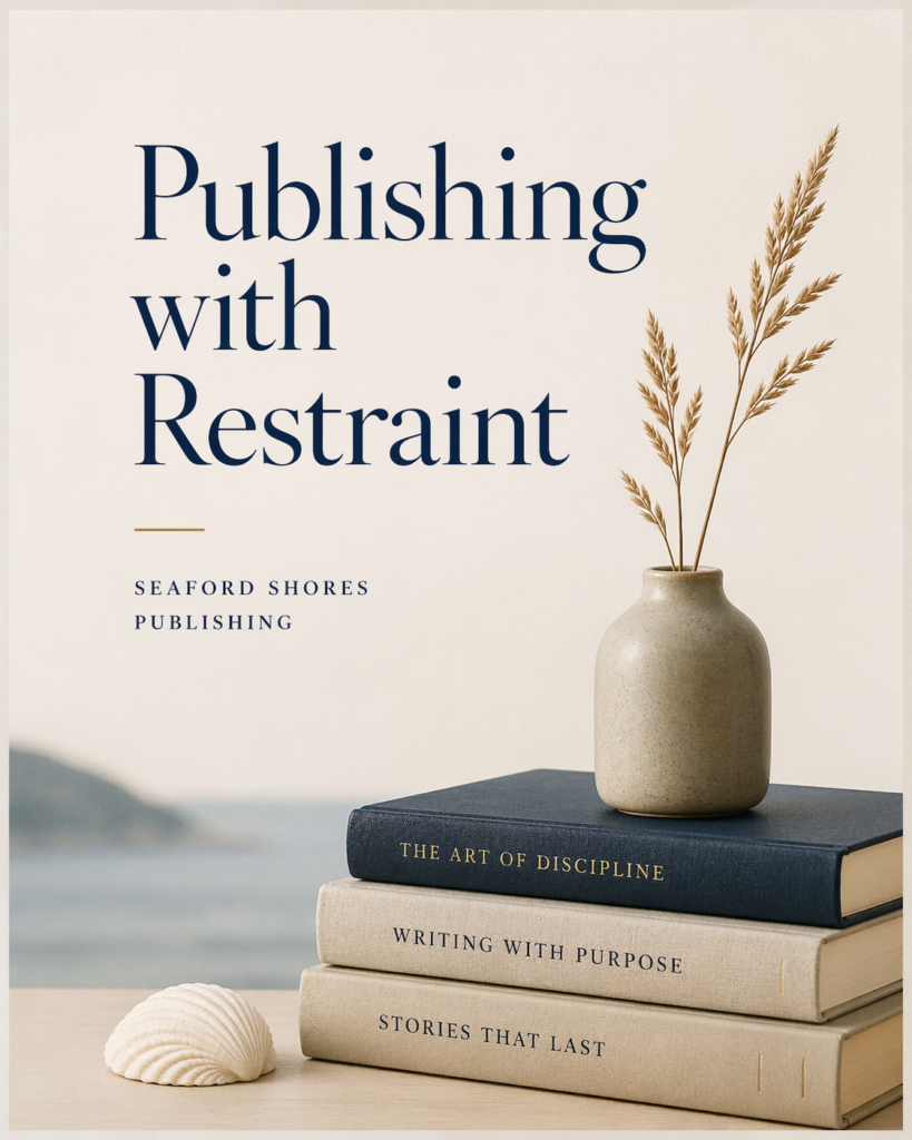 Publishing with Restraint