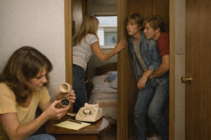 sneaking boys out of the house