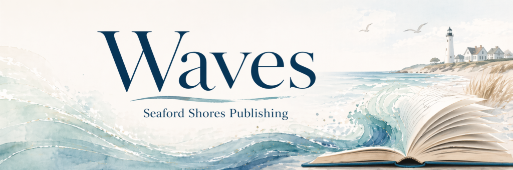 banner for seaford shores publishing blog